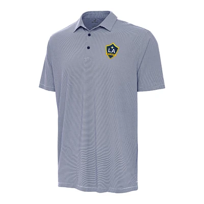 Men's Antigua Navy LA Galaxy Twine Performance Polo