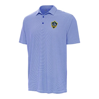 Men's Antigua Royal LA Galaxy Twine Performance Polo
