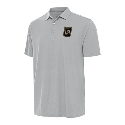 Men's Antigua Gray LAFC Era Polo