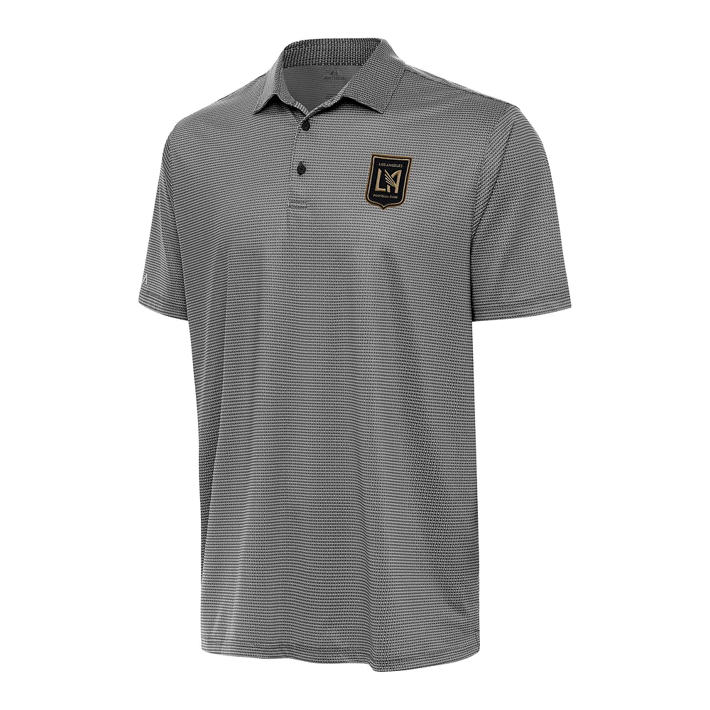 Men's Antigua White/ LAFC Rings Polo