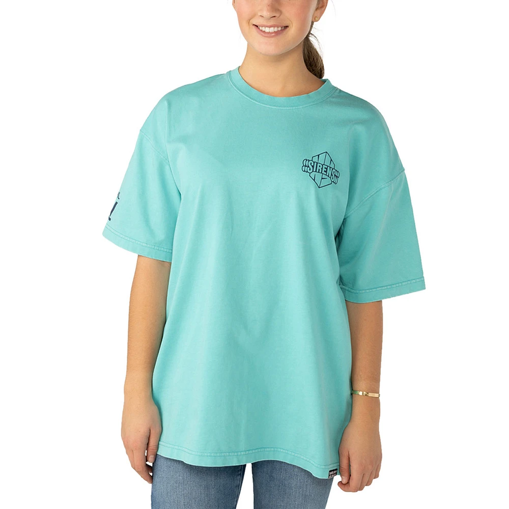 Unisex Teal New York Sirens Boxy T-Shirt