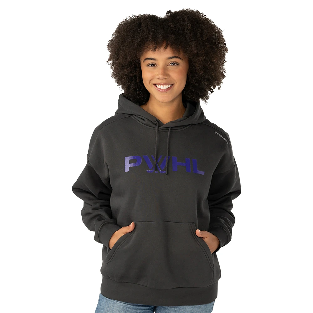 Women's Black PWHL Ultimate Pullover Hoodie