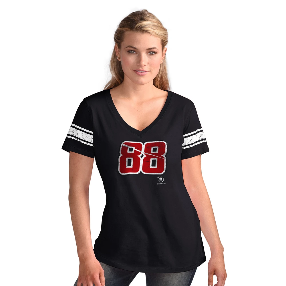 Women's G-III 4Her by Carl Banks Black Shane van Gisbergen First Pick V-Neck T-Shirt