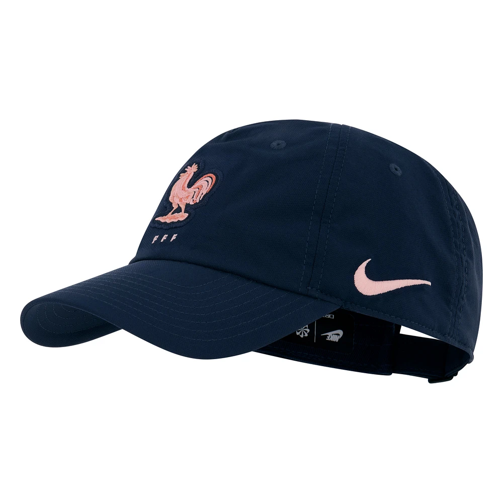 Unisex Nike Navy France National Team Bozz Club Adjustable Hat