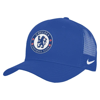 Unisex Nike Blue Chelsea Rise Adjustable Trucker Hat