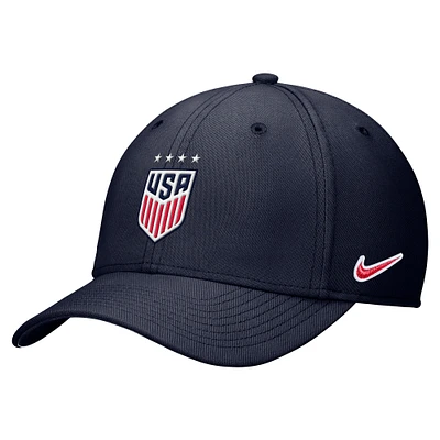 Men's Nike Navy USWNT Rise Swoosh Performance Flex Hat