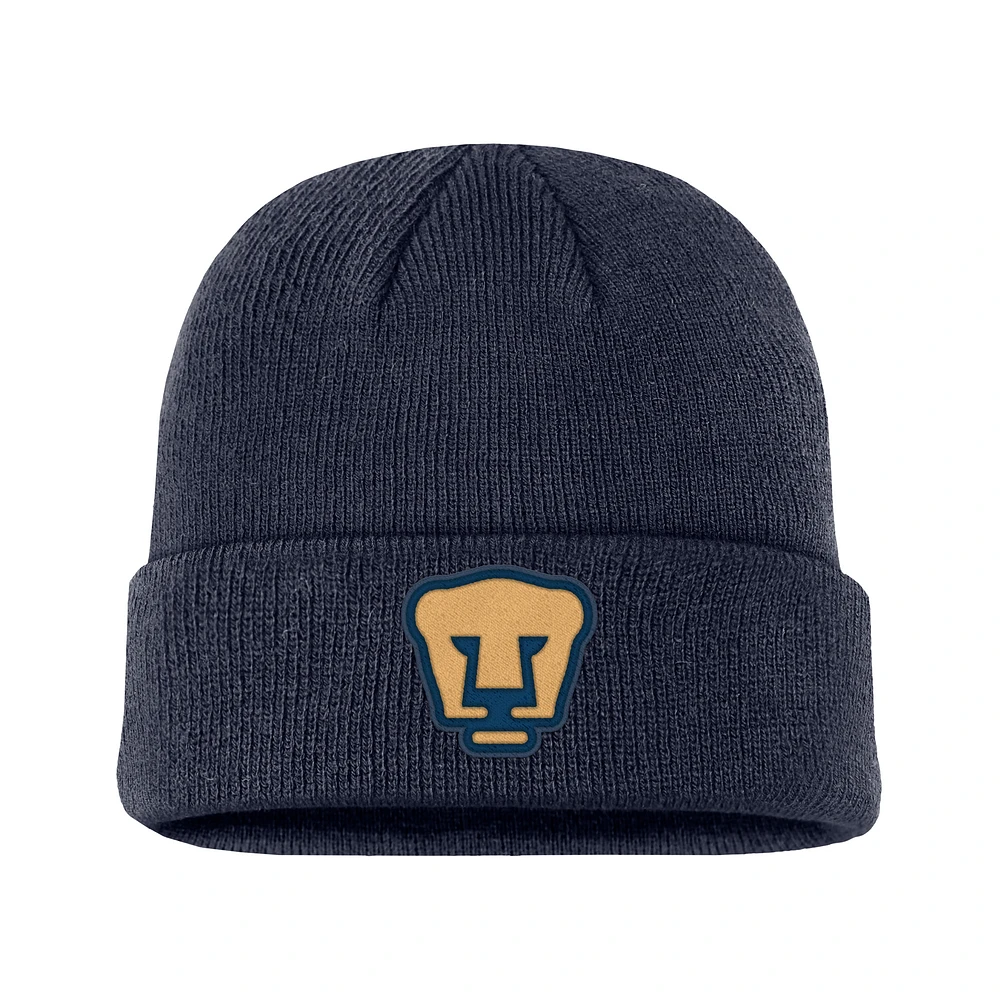 Unisex Nike Navy Pumas Terra Cuffed Knit Hat