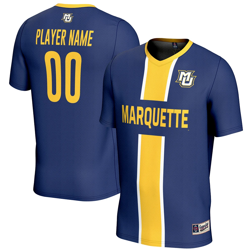 Youth GameDay Greats Blue Marquette Golden Eagles NIL Pick-A-Player Soccer Jersey