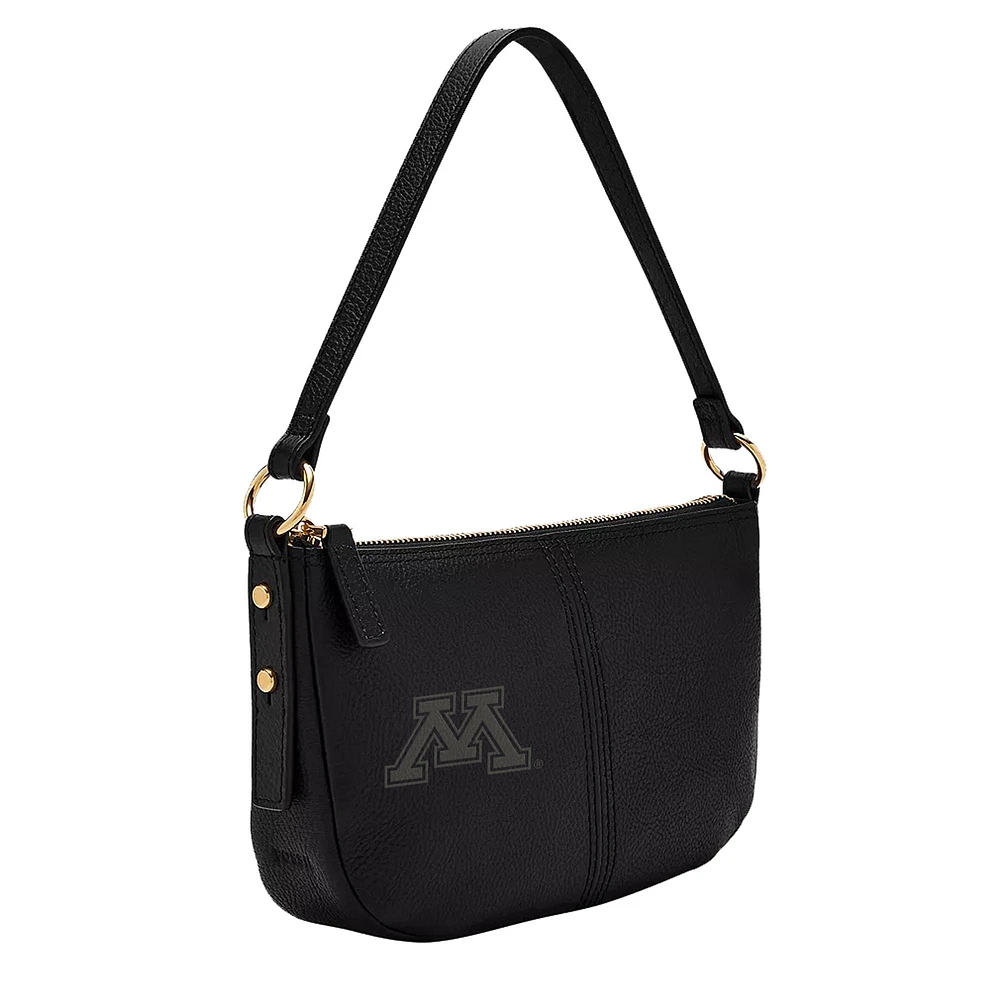 Fossil Minnesota Golden Gophers Jolie Leather Crossbody Bag