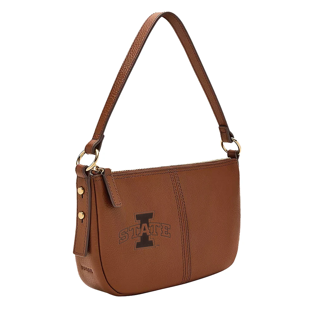 Fossil Iowa State Cyclones Jolie Leather Crossbody Bag