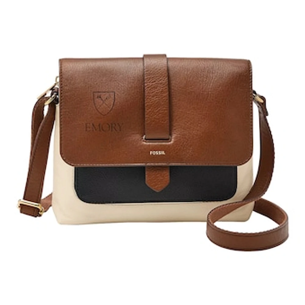 Fossil Emory Eagles Kinley Leather Small Crossbody Bag