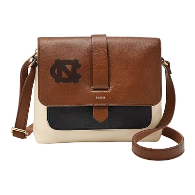 Fossil North Carolina Tar Heels Kinley Leather Small Crossbody Bag