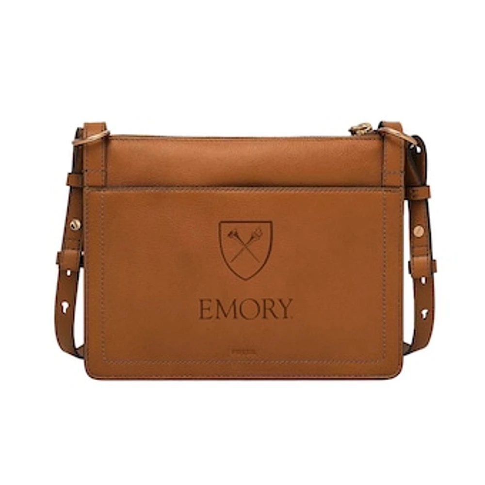 Fossil Emory Eagles Taryn Leather Crossbody Bag