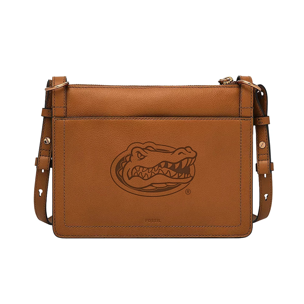 Fossil Florida Gators Taryn Leather Crossbody Bag