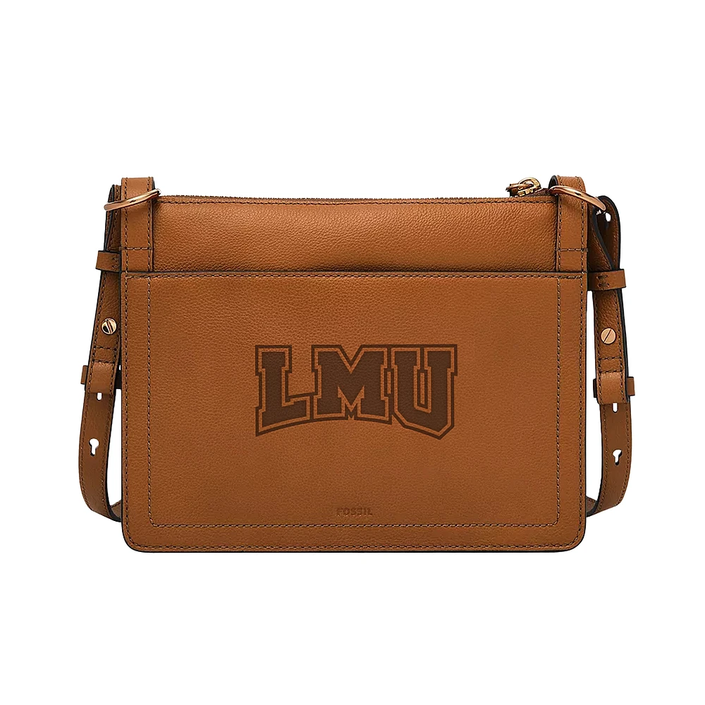 Fossil Loyola Marymount Lions Taryn Leather Crossbody Bag