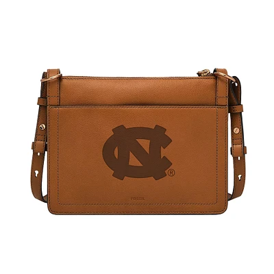 Fossil North Carolina Tar Heels Taryn Leather Crossbody Bag