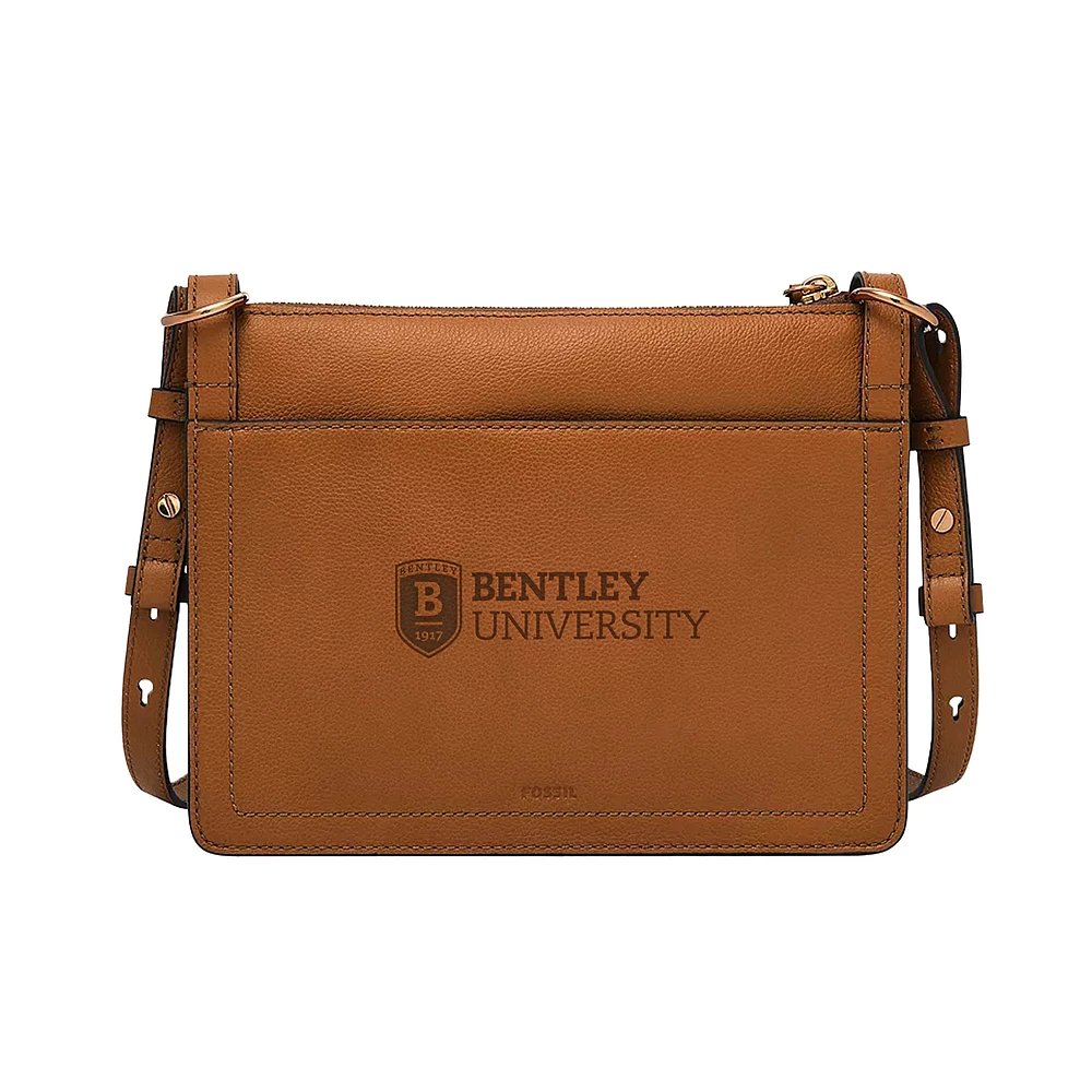 Fossil Bentley Falcons Taryn Leather Crossbody Bag