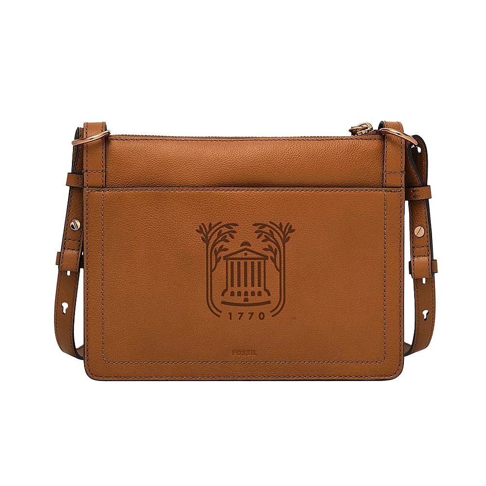 Fossil Charleston Cougars Taryn Leather Crossbody Bag