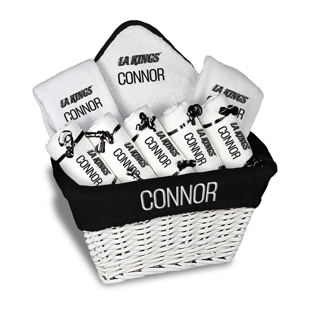 Chad & Jake Los Angeles Kings Personalized Primary Team Logo Large Gift Basket Set