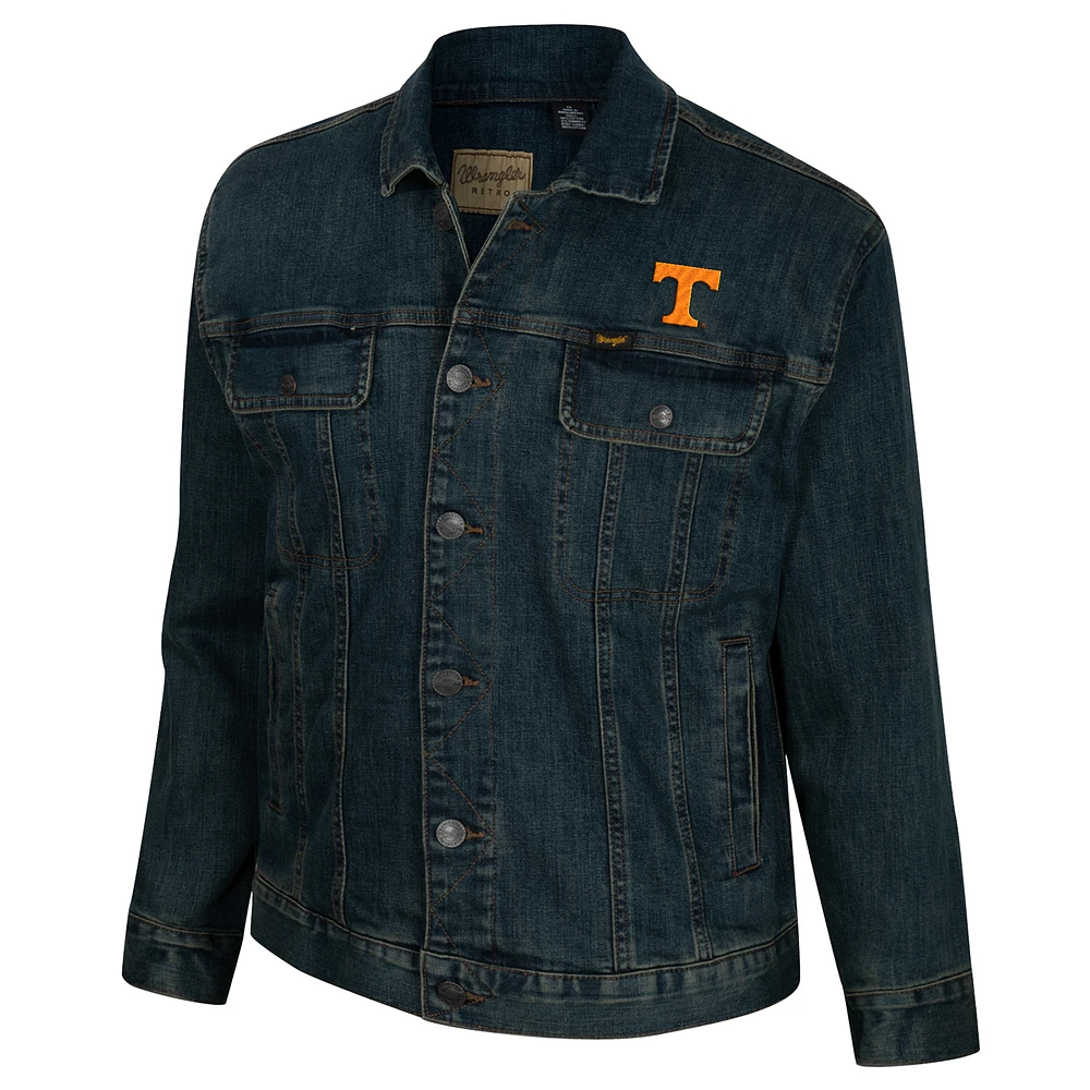 Men's Wrangler Tennessee Volunteers Button-Up Denim Jacket