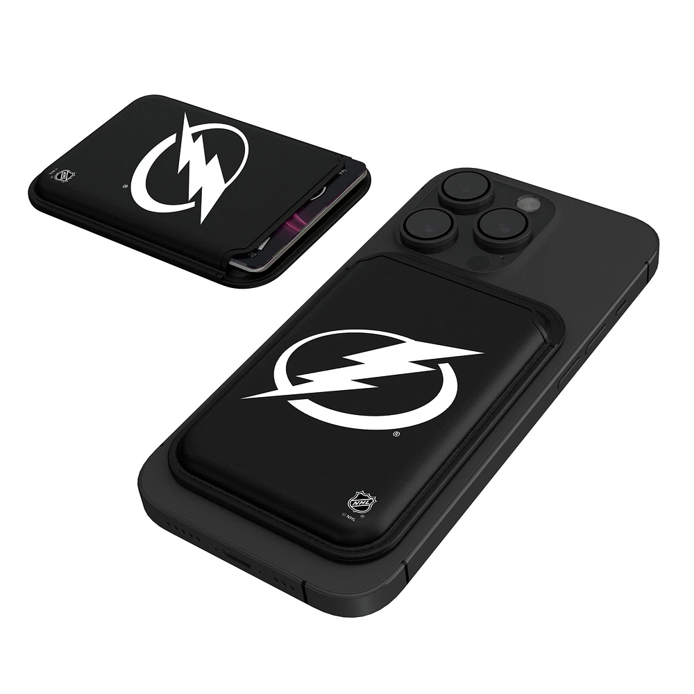 Keyscaper Black Tampa Bay Lightning Magnetic Credit Card Wallet
