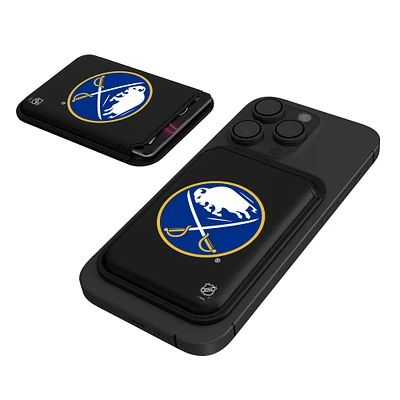 Keyscaper Black Buffalo Sabres Magnetic Credit Card Wallet