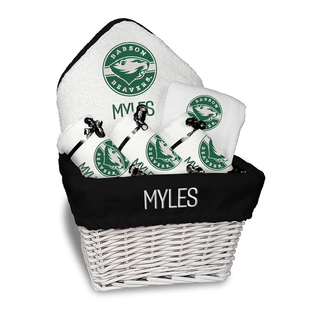 Chad & Jake Babson Beavers Team Personalized Medium Gift Basket