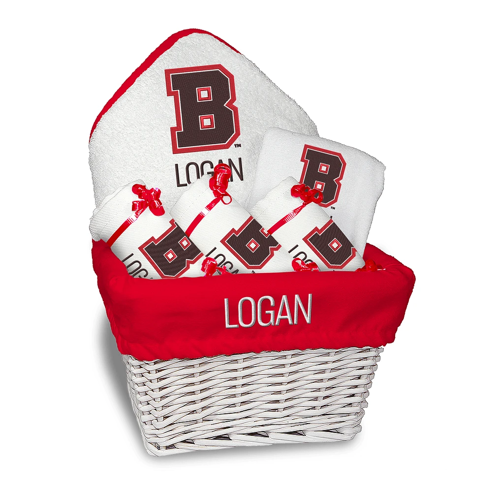 Chad & Jake Brown Bears Team Personalized Medium Gift Basket