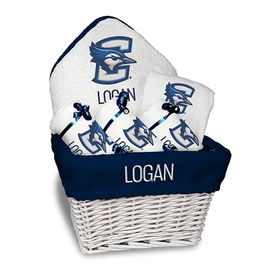 Chad & Jake Creighton Bluejays Team Personalized Medium Gift Basket