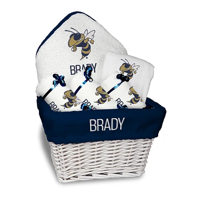 Chad & Jake Georgia Tech Yellow Jackets Team Personalized Medium Gift Basket