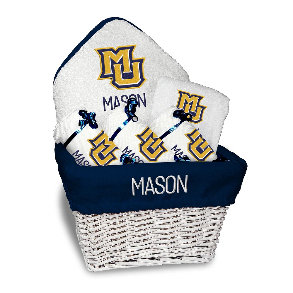 Chad & Jake Marquette Golden Eagles Team Personalized Medium Gift Basket