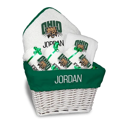 Chad & Jake Ohio Bobcats Team Personalized Medium Gift Basket
