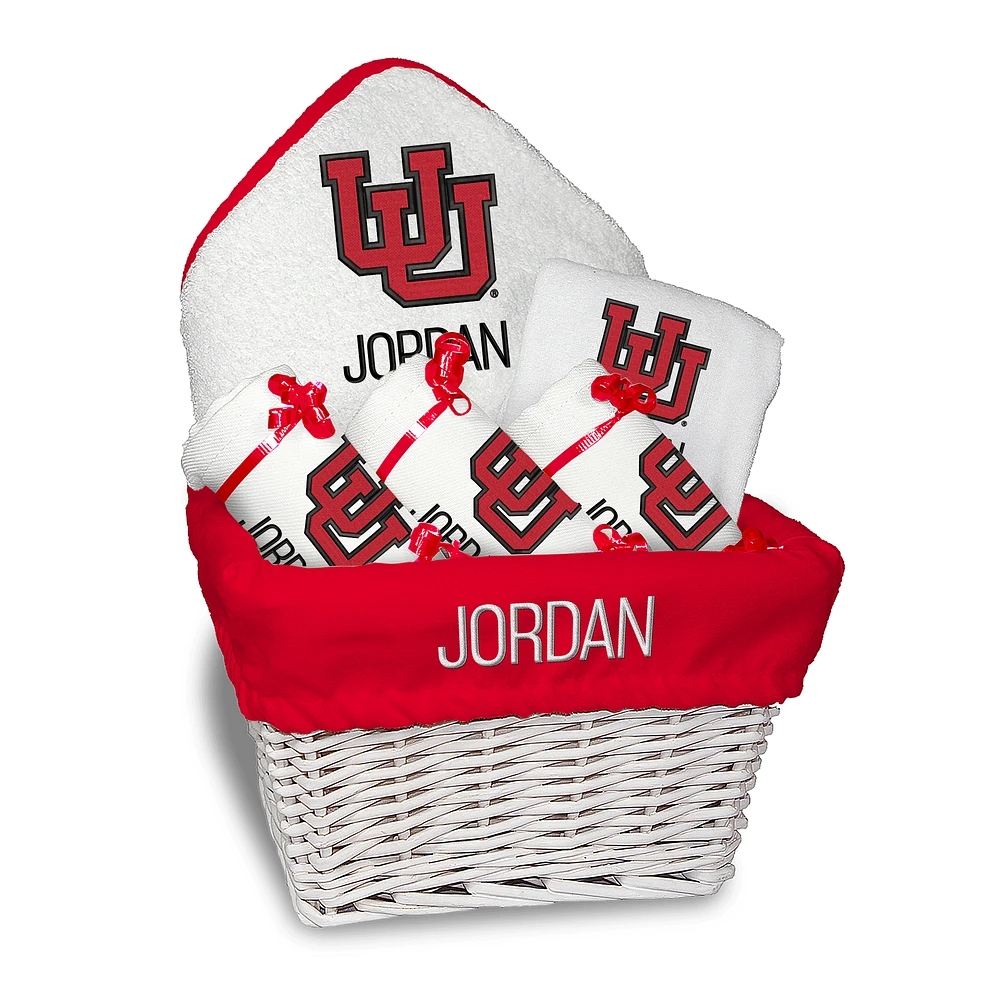 Chad & Jake Utah Utes Team Personalized Medium Gift Basket