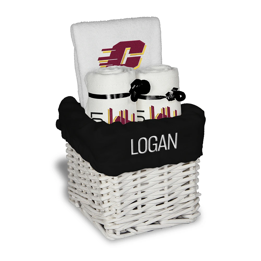 Chad & Jake Central Michigan Chippewas Personalized Small Gift Basket