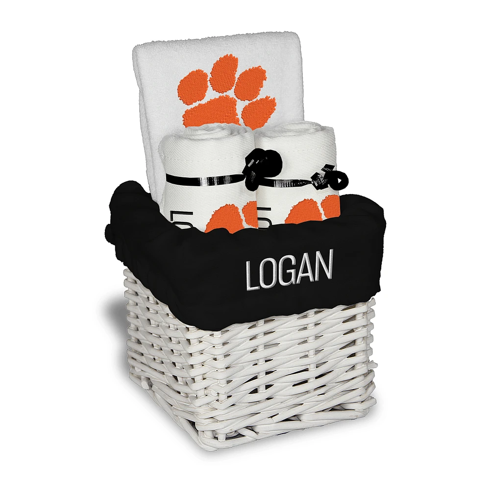 Chad & Jake Clemson Tigers Personalized Small Gift Basket