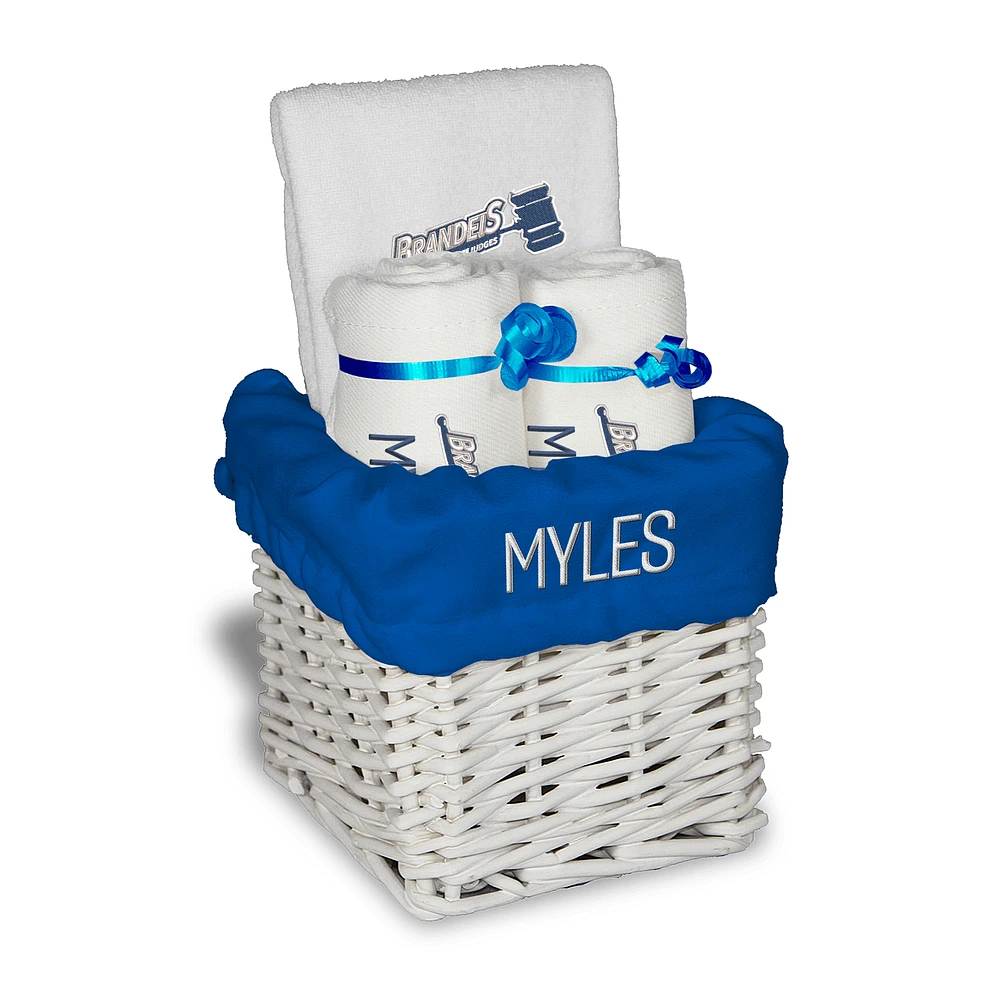 Chad & Jake Brandeis University Judges Personalized Small Gift Basket