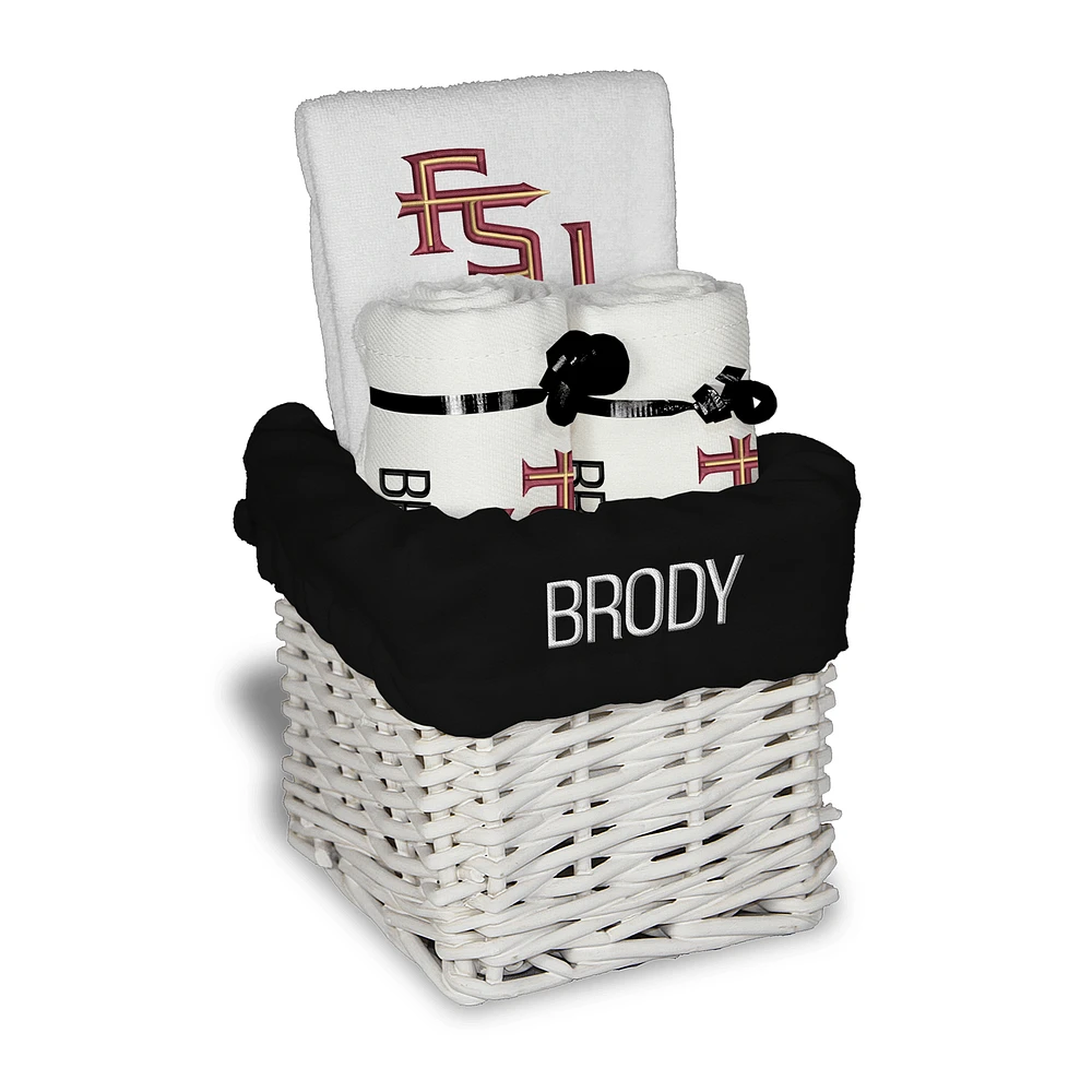 Chad & Jake Florida State Seminoles Personalized Small Gift Basket
