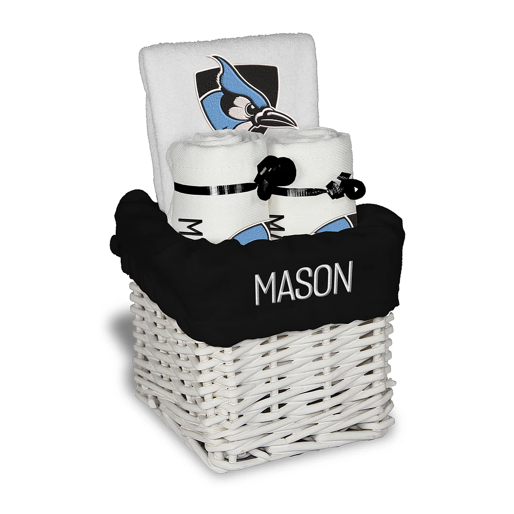 Chad & Jake Johns Hopkins Blue Jays Personalized Small Gift Basket