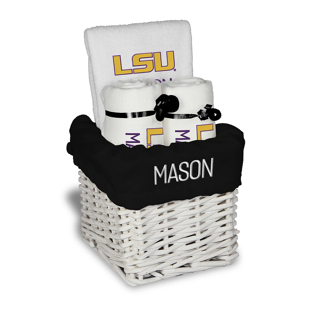Chad & Jake LSU Tigers Personalized Small Gift Basket