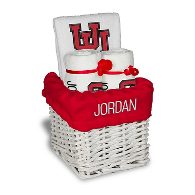 Chad & Jake Utah Utes Personalized Small Gift Basket
