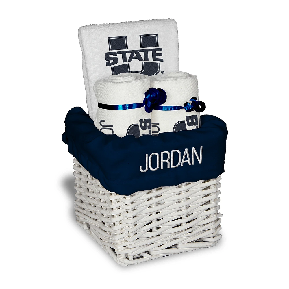 Chad & Jake Utah State Aggies Personalized Small Gift Basket