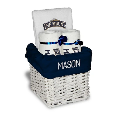 Chad & Jake Mount St. Mary's Mountaineers Personalized Small Gift Basket