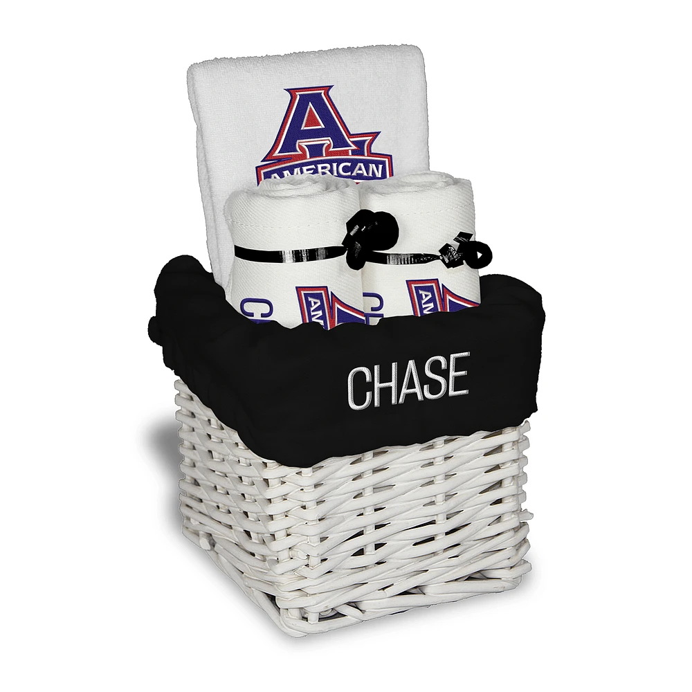 Chad & Jake American University Eagles Personalized Small Gift Basket