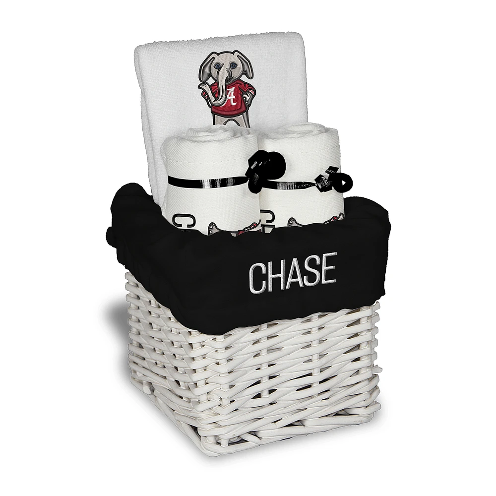 Chad & Jake Alabama Crimson Tide Personalized Small Gift Basket
