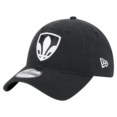 Men's New Era Black CF Montreal 2025 Kickoff 9TWENTY Adjustable Hat