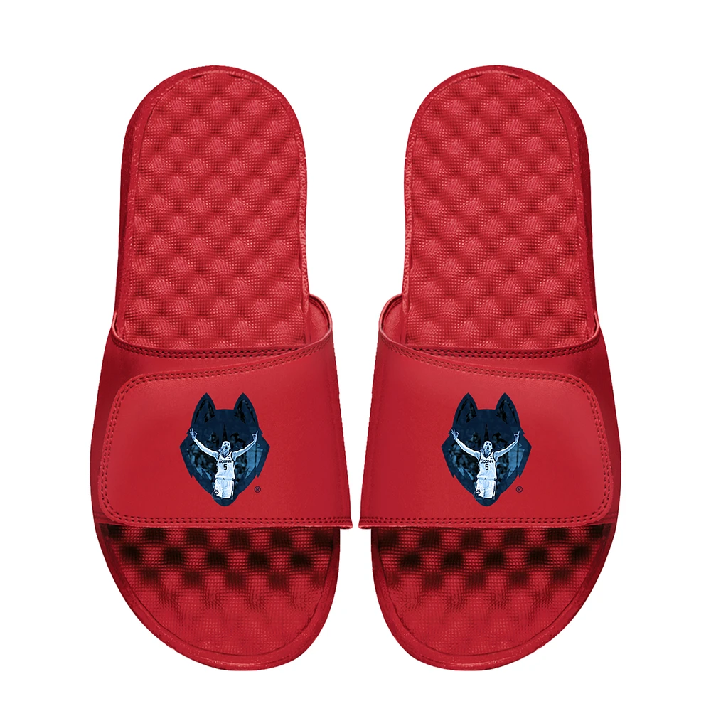 Youth ISlide Paige Bueckers UConn Huskies NIL Clipping Mask Slide Sandals