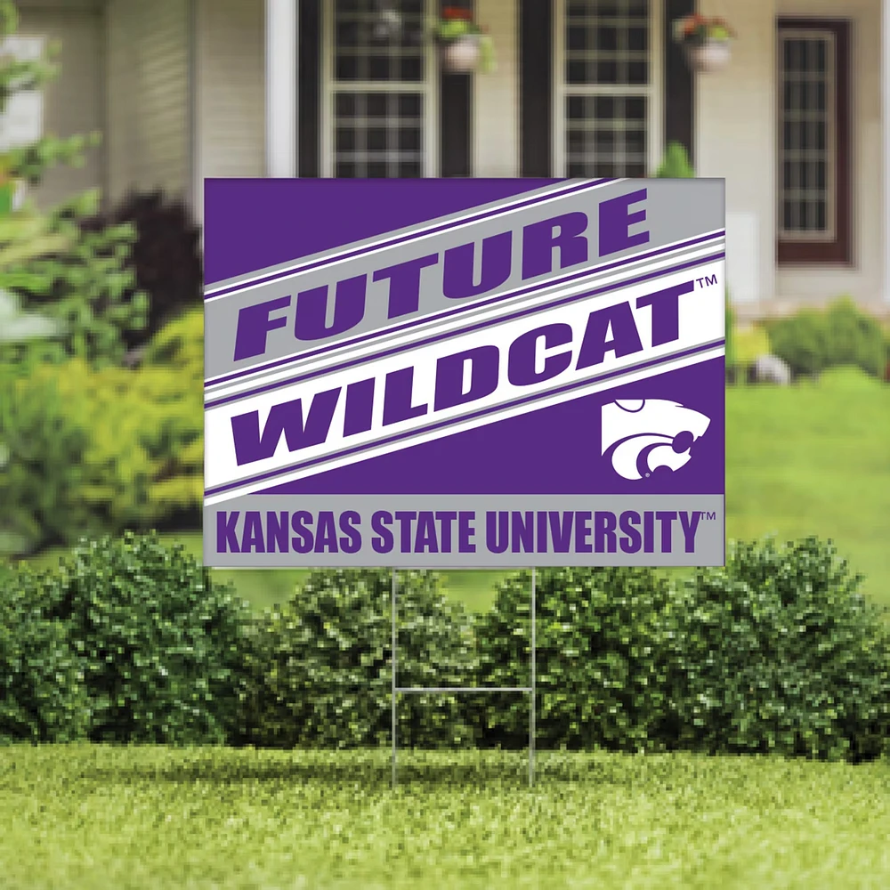 Kansas State Wildcats 18" x 24" Future Student Outdoor Yard Sign