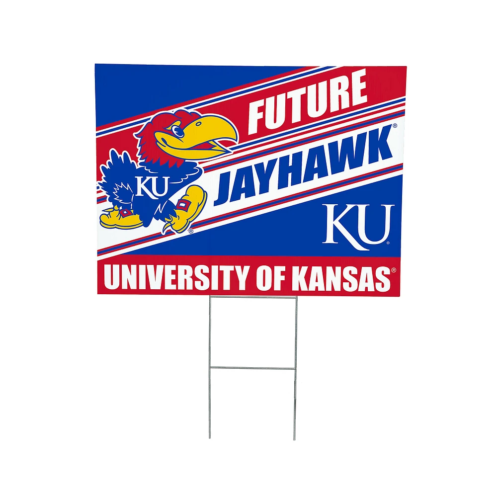 Kansas Jayhawks 18" x 24" Future Student Outdoor Yard Sign