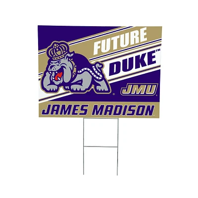 James Madison Dukes 18" x 24" Future Student Outdoor Yard Sign