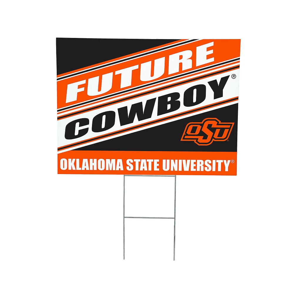 Oklahoma State Cowboys 18" x 24" Future Student Outdoor Yard Sign